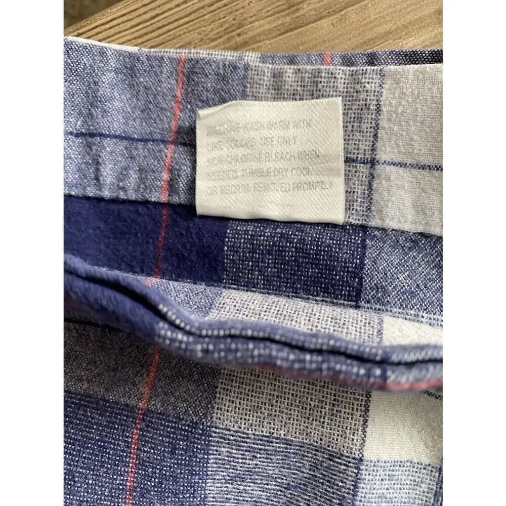 Made in Portugal Flannel Bed Pillowcase Case set of 2